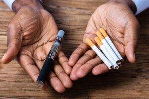 vapes vs cigarettes
