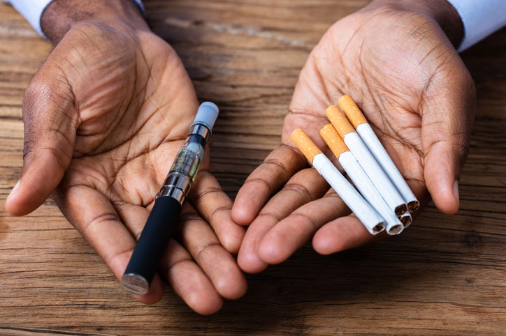 vapes vs cigarettes